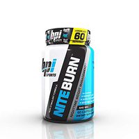 BPI Sports Nite Burn – Fat Burner – Sleeping Pill – Keto-Friendly – Weight Loss, Burn Fat, Relaxation, Boost Metabolism – 60 Servings – 640mg