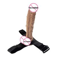 Brown 11in Big SträpOň Lésbián Toy for Couples Sexy, Suitable for Beginners