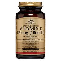 Vitamin E 670 MG (1000 IU) Mixed Softgels (d-Alpha Tocopherol & Mixed Tocopherols) - 100 Count