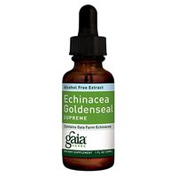 Gaia Herbs, Echinacea Goldenseal Supreme Alcohol Free, 1 Fl Oz