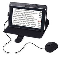 LLC-POWER 7-Inch Video Magnifier LCD Portable Electronic Visual Aid 3x-60x Zoom, Handheld Electronic Reading Aid for Low Vision Impaired, 12 Color Modes, AV/TV Output, Image Freeze