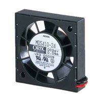 ORIX 24 VDC Axial Cooling Fan - 1.65 in. (W) X 1.65 in. (H) [42 mm (W) X 42 mm (H)]