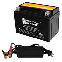 Mighty Max Battery YTX9-BS Replaces Kawasaki ZX636-B, C ZX-6R, ABS 03-17 + 12V 2A Chrger Brand Product