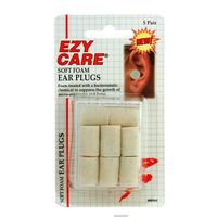 3 Pack Ezy Care Soft Foam Ear Plugs - 5 Pair
