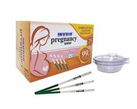 HCG Pregnancy Strips, Early Home Detection Pregnancy Test Strips, 25 Test+25 Free Urine Cups, Clear and Accurate 99%. Regular Pregnancy Testing, NOT IVF Pregnancy