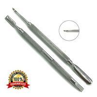 Rust Free Manicure Pedicure Cuticle Pusher Cleaner Trimmer 3 Pc Nail Care Tools