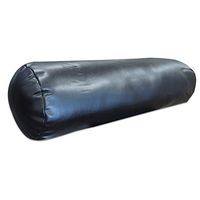 TOA 8" x 33" Exercise Full Round Jumbo Size Long Bolster Cushion Extra Soft Pillow for Therapy(Chocolate)