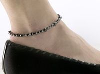 Hematite Anklet 10.5 inch