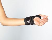 Wrist Compression Wrap for Carpal Tunnel, Arthritis and Weight Lifting - Hypoallergenic Wrist Support - by BioSkin