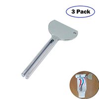 TubeToothpaste Squeezer, 3 Pack Metal Tube Squeezer Tube Winder Economical to Save Toothpaste, Creams, Paint Squeezer Roller Roller Squeezer Tube Squeezer Tool Simple & Practical