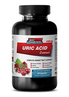 antioxidant Boost - URIC Acid Formula Extract 1430Mg - Urinary Maintenance - 1 Bottle (60 Capsules)