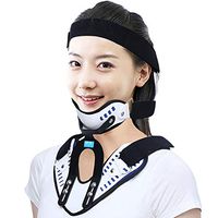 JM-D Medical Adult Head Neck Brace Support Cervical Soft Cervical Support for Vertebrae Neck Pain Relief Chest Orthoses Fixation Rehabilitation