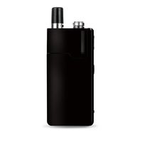 IT'S A SKIN Decal Vinyl Wrap Compatible with Lost Vape Orion Q/Solid Black