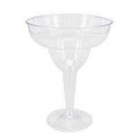 Benail 30 Count 11oz Clear Hard Plastic Margarita Glasses/Party Cups Wedding Parties Cocktail Cups