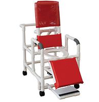 MJM International 196-SQ-PAIL-SSDE Reclining Shower Chair