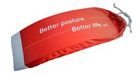 10 Minute Cushion Lumbar and Back Stretcher Red (Junior) Safe and Easy Back Pain Relief