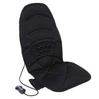 Massage Cushion for Seat, Electric Heated Full-Body 5-Motors Massage Cushion Sit or Lie Enjoying with 8 Modes Time Setting Functions Back Neck Lumbar Massager Cushion Pad for Chair Car Sofa (Type 1)