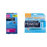 Monistat Test and Cure Pack (1- Vaginal Health Test, 1- Monistat 1-Day Yeast Infection Treatment)