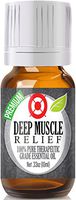 Deep Muscle Relief Essential Oil Blend - 100% Pure Therapeutic Grade Deep Muscle Relief Blend Oil - 10ml