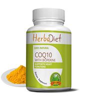 CoQ10 Coenzyme Q10 with Bioperine Vegan 200mg Capsules Antioxidant Heart Health (120 Capsules)