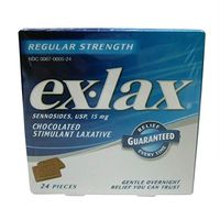 Ex-Lax Pieces Regular Strength 24 Each (Pack of 12)