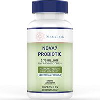 Ultimate Daily Supplement Supports Healthy Digestion, Gut Health for Women and Men, Bloating Relief, 5 Billion Live Probiotics Per Capsule, Replace Chewable Gummies & Prebiotics, 60 Capsules