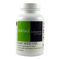 Flax Seed Oil - 90 Softgels by Davinci Labs