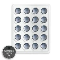 Camelion CR2032 3 Volt Lithium Button Coin Cell Battery (20pk)