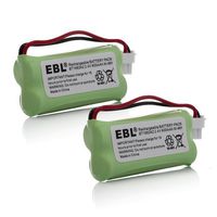 EBL BT183342 BT283342 BT166342 BT266342 BT162342 BT262342 Battery Compatible with VTech CS6114 CS6419 CS6719 AT&T EL52300 CL80112 VTech CS6719-2 Cordless Handsets 2 Pack