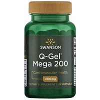 Swanson Q-Gel Mega 200 200 Milligrams 30 Sgels