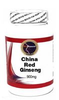 China Red Ginseng (Hong Ren Shen) 900mg 100 Capsules # BioPower Nutrition