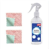 QiKi Powerful Kitchen Degreaser - Purpose Foam Cleaner Bubble Cleaner All-Purpose Bubble Cleaner， Home Mold & Mildew Remover Gel