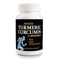 GreenIVe - Turmeric Curcumin with BioPerine - CurcuWin 46X Higher Absorption - Exclusively on Amazon