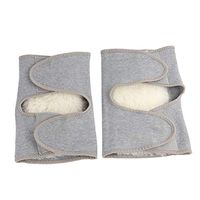 Artibetter 2pcs Thicken Cashmere Wool Warm Thermal Knee Warmers Leg Warmers Sleeve Knee Brace Support Pads for Arthritis Dance Yoga (XL)