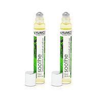 Humco - SOOTHE - Peppermint Essential Oil Roll On .33 oz, 100% Natural Peppermint Oil Diluted with Sunflower and Avocado Oil (Pack of 2)