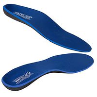 Inserts Insoles Arch Support Non-slip Orthotic Insoles for Plantar Fasciitis Flat Feet Relieve Pain(darkBlue/37)