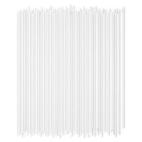 Disposable Drinking Straws - 7 3/4 Inches Long - Standard Size (Clear, 1,000)