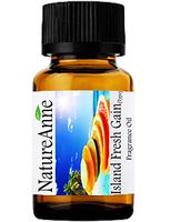 Premium Grade Fragrance Oil - 10ml - Scented Oil - for Diffuser Oils, Making Soap, Candles, Lotion, Home Scents, Linen Spray, Lotion, Perfume, Beard Oil, (10ml, Island Fresh Gain)