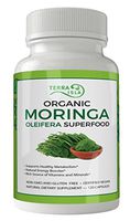 Organic Moringa Oleifera 800 mg Capsules - 120 ct | Supports Weight Loss & Boosts Energy | Aids Lactation in Breastfeeding Mothers | Joint Support | Powerful Antioxidant