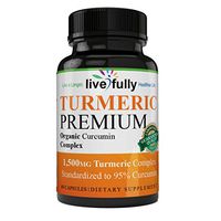 Natural Preimum Turmeric Curcumin Complex 1,500 MG Antioxidant, Curcumin Root Powder Inflammation Fighter! Joint Pain & Back Pain Relief