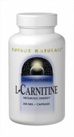 Source Naturals L-Carnitine 250 mg For Metabolic Energy - 60 Capsules