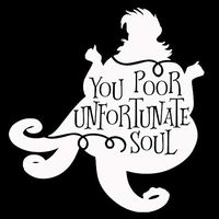 Makarios LLC Ursula sea Witch Cars Trucks Vans Walls Laptop MKR| White |5.5 x 5.25|MKR670