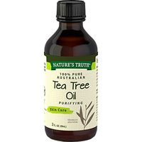 Nature's Truth Tea Tree Oil | 2 oz | 100% Pure Australian Tea Tree Oil | for Hair, Face, Body and Aromatherapy | Non-GMO, Gluten Free
