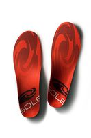 Sole Unisex Softec Regular Insole, Red/Grey, Men's 4.5-5 M/Women's 6.5-7 M US