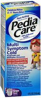 PediaCare Children's Multi-Symptom Cold, Grape, 4 Ounces Each (6)