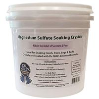 Dr. Milt’s Magnesium Sulfate Bath Salts and Soaking Crystals, 4.5lb Bucket