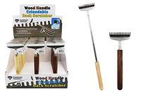 Wood Handle Extendable Back Scratcher, Case of 24