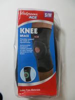 WALFREENS ACE KNEE BRACE S/M - LATEX FREE MATERIALS