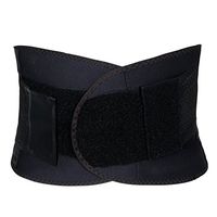 JewelryWe Slimmer Trimmer Compression Band Waist Trainer Belt Body Shaper Belly Wrap for Weight Loss Workout