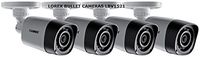 Lorex 720P HD Weatherproof Night Vision Security Camera 4 Pack - LBV1511